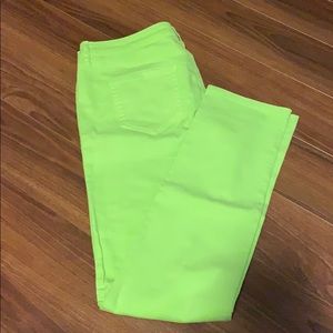 Lime Green Skinny Jeans